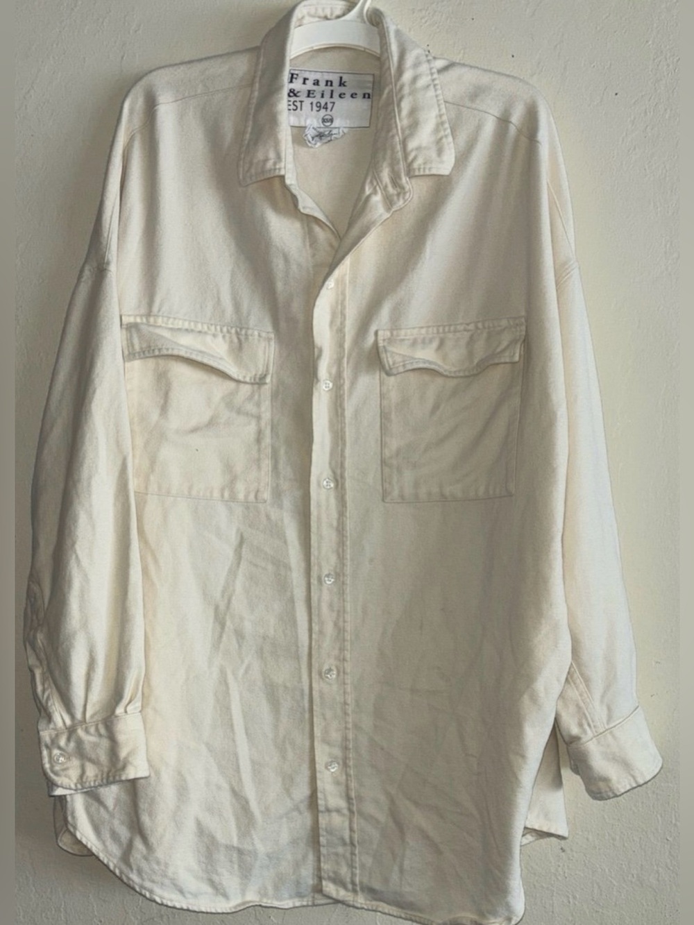 Frank & Eileen MCLOGHLIN Flannel Utility Shirt Jacket SZ XS/S